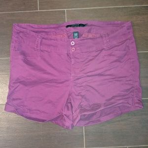 Torrid, size 18 purple shorts